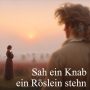 Sah ein Knab ein Röslein stehn, Bild mit wildem Jüngling, der schöne Frau sieht